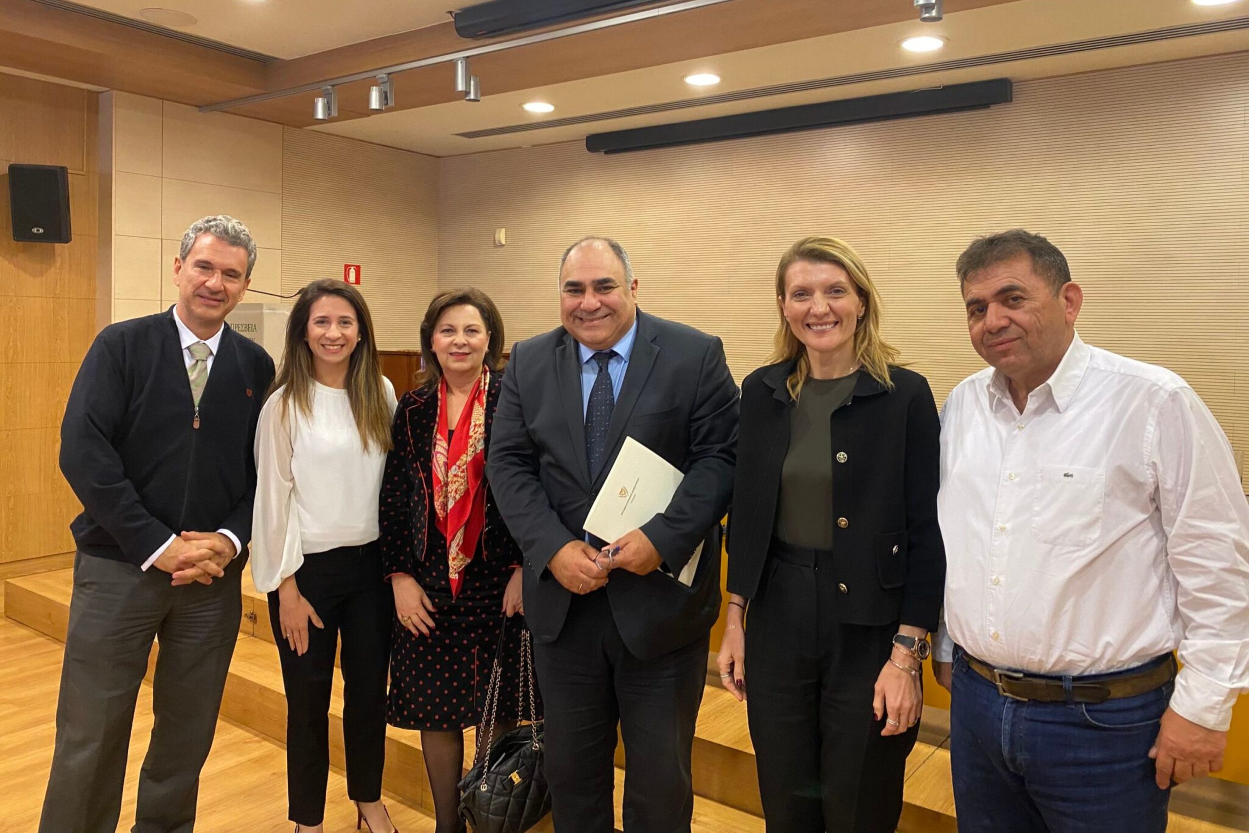 Συνάντηση με τους φοιτητές του Τμήματος «Οικονομικής Διπλωματίας» του Πάντειου Πανεπιστημίου Αθηνών